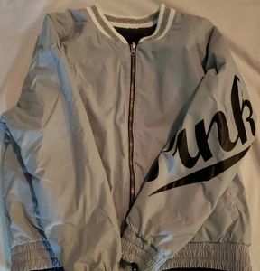 Victoria's secret pink reversible varsity …